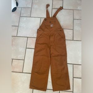 Kids Carhartt overalls size 7
